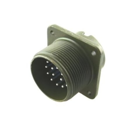 Amphenol Pin & Sleeve Receptacle, 13 A, 17 Pole, Screw Terminals Wire Connection Type MS3102A2029P